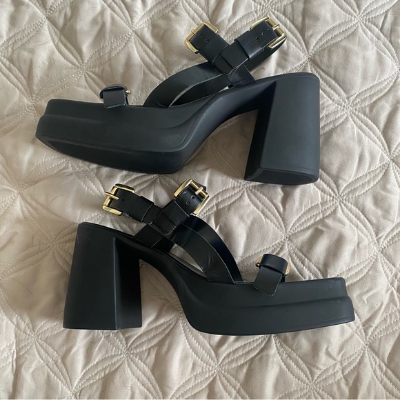 Free people Pamela double stack platform heels - Picture 7 of 10